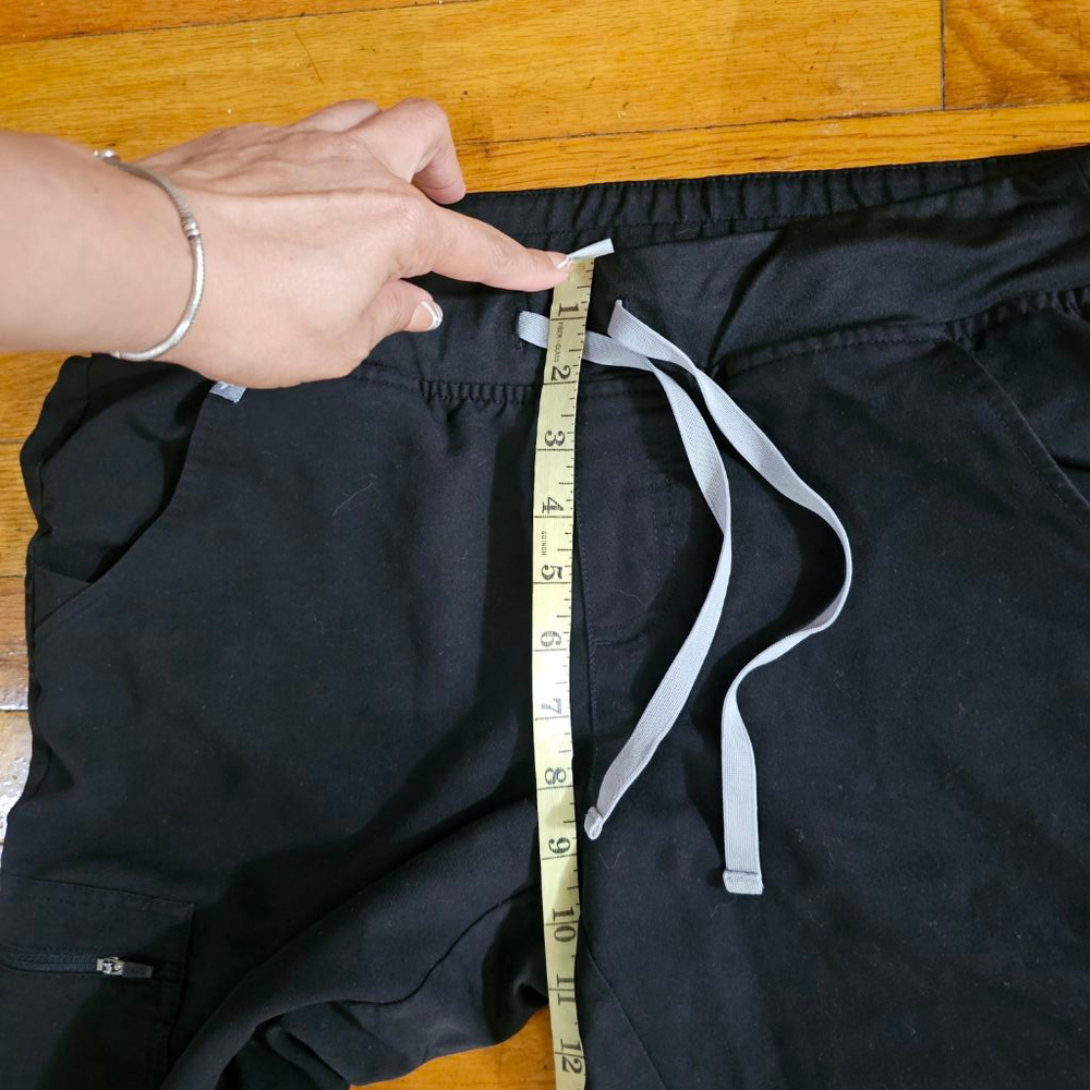 FIGS Technical Collection Jogger Pants Black Medium - Picture 7 of 10